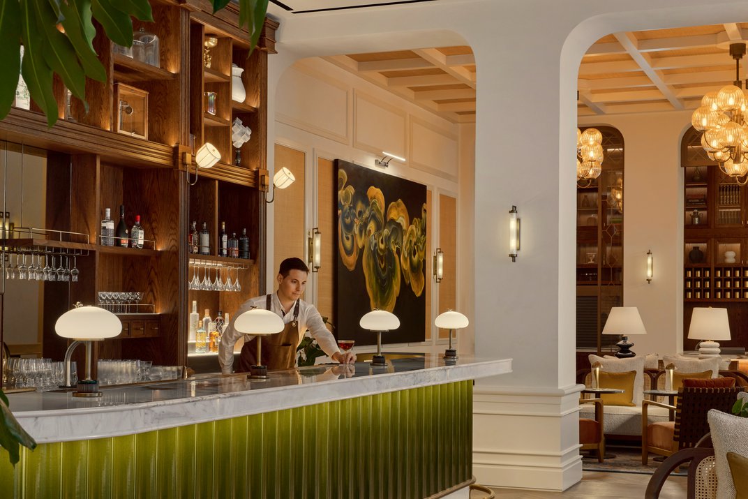 Six Senses London Whiteleys Bar Interiors Host 2