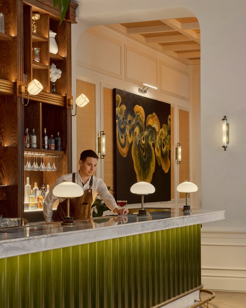 Six Senses London Whiteleys Bar Interiors Host
