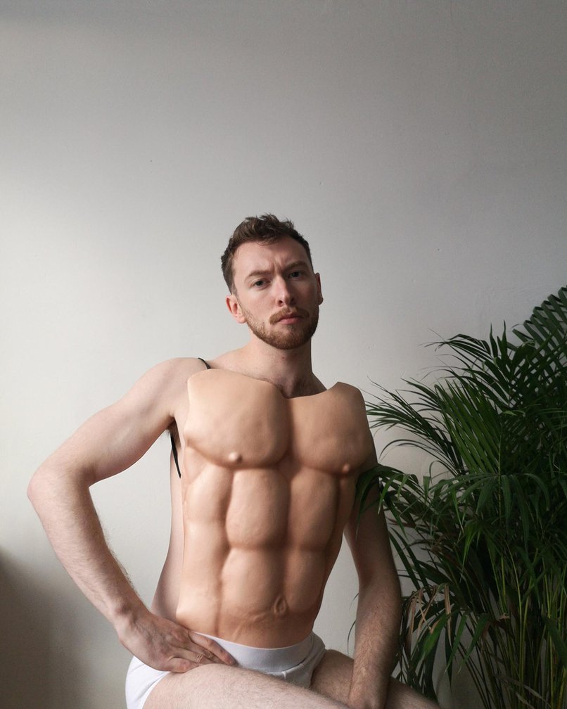 Studio Shot Muscle Suit